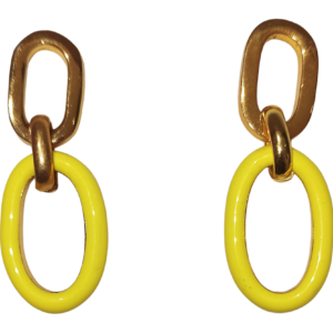 ORECCHINI COOPER YELLOW